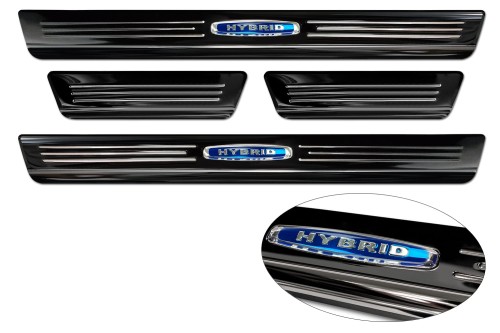 Przejdź do produktu Nakładki progowe Skoda Octavia IV 2020+ / FL 2024+ Sedan/Kombi