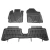 Dywaniki korytka gumowe do Toyota Yaris 2012-2014 przed Liftingiem hybryda.webp