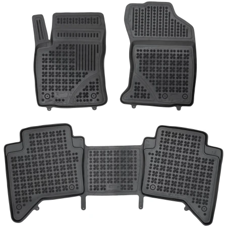 Dywaniki korytka gumowe do Toyota Hilux 2015-2020, od 2020.webp
