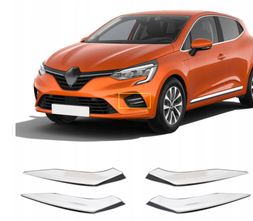 Przejdź do produktu Ramki halogenów RENAULT CLIO V 2019+  HATCHBACK