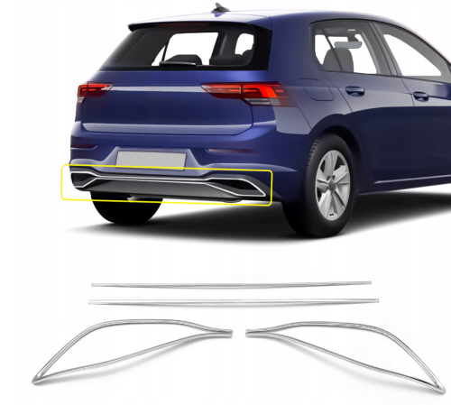 Przejdź do produktu Ramki wydechów do VOLKSWAGEN GOLF CD VIII 2019+ HATCHBACK