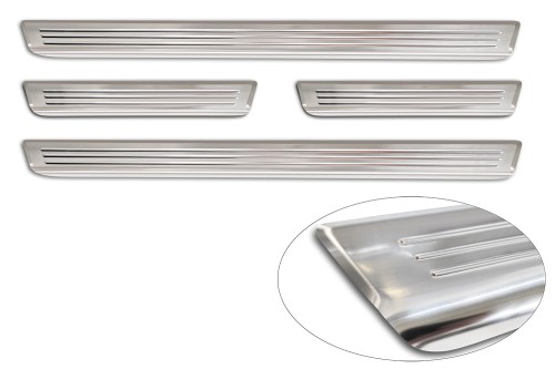 Przejdź do produktu Nakładki progowe SKODA  ENYAQ IV 2020+ / FL 2025+