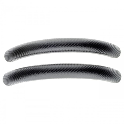 Przejdź do produktu SPORTOWE NAKŁADKI NA KIEROWNICE - CZARNY CARBON