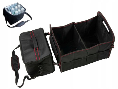Przejdź do produktu Organizer do bagaznika z torbą termo 42x31x33cm
