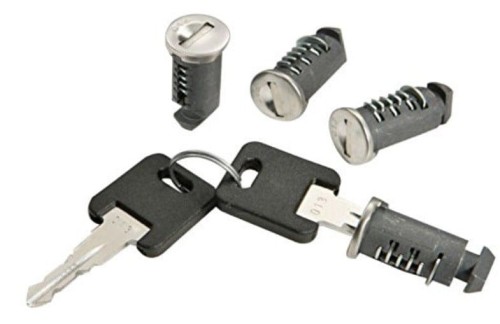 Przejdź do produktu Zamki wkładki do bagażników CRUZ 4 sztuki.