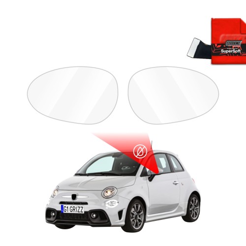 Przejdź do produktu Folia przeciwdeszczowa na lusterka do Abarth 595 (2016-2022)