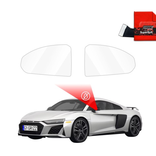 Przejdź do produktu Folia przeciwdeszczowa na lusterka do Audi R8 (2018-2024)