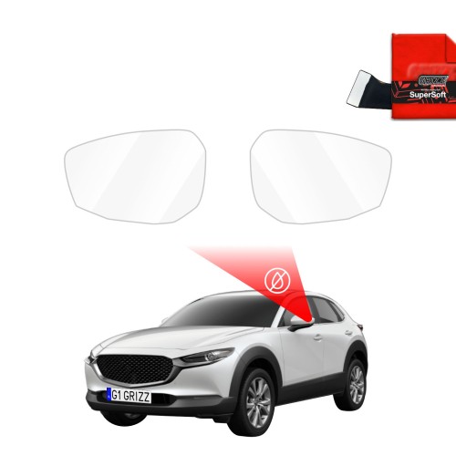 Przejdź do produktu Folia przeciwdeszczowa na lusterka do Mazda CX-30 (2019-2025)