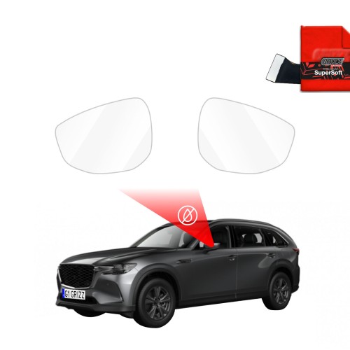 Przejdź do produktu Folia przeciwdeszczowa na lusterka do Mazda CX-80 2023+
