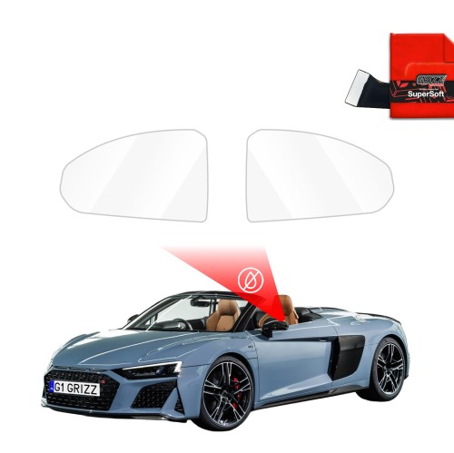 Przejdź do produktu Folia przeciwdeszczowa na lusterka do Audi R8 Spyder (2018-2021)
