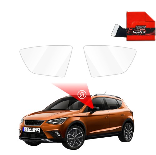 Przejdź do produktu Folia przeciwdeszczowa na lusterka do Seat Arona (2017-2024)