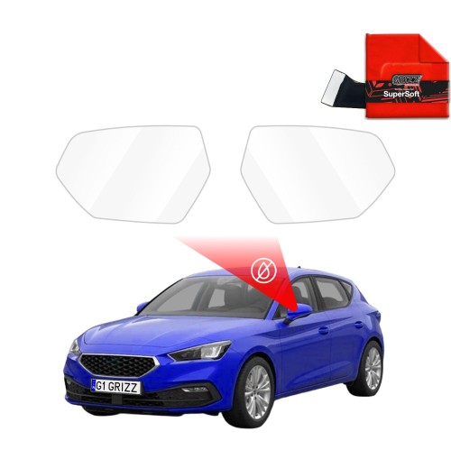 Przejdź do produktu Folia przeciwdeszczowa na lusterka do Seat Leon IV 2020+ / FL 2024+