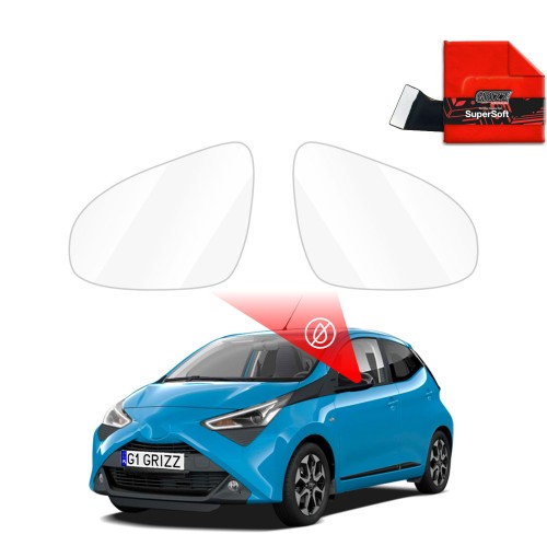 Przejdź do produktu Folia przeciwdeszczowa na lusterka do Toyota Aygo II (2014-2018)