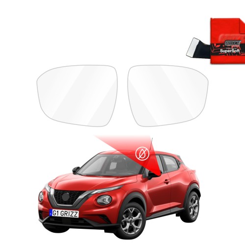 Przejdź do produktu Folia przeciwdeszczowa na lusterka do Nissan Juke II Facelift 2024+