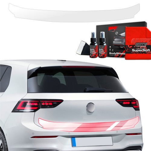 Przejdź do produktu Folia ochronna na próg bagażnika Grizz do Volkswagen Golf 8 Hatchback 2019+ / FL 2024+