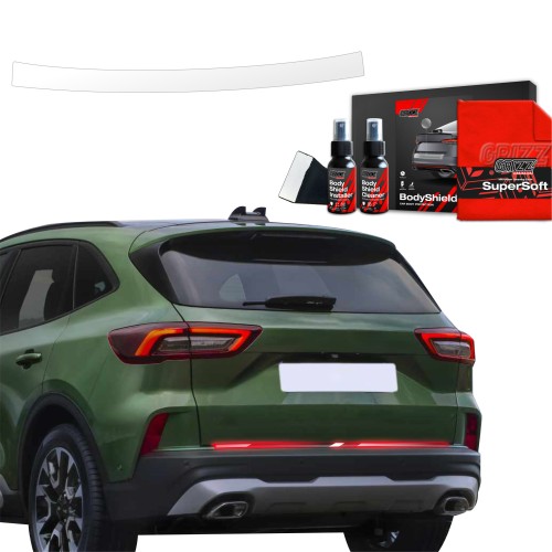 Przejdź do produktu Folia ochronna na próg bagażnika Grizz do Ford Kuga III Titanium Facelift 2024+