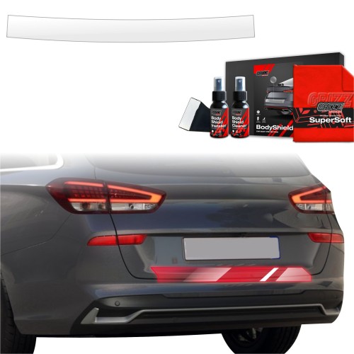 Przejdź do produktu Folia ochronna na próg bagażnika Grizz do Hyundai i30 III Wagon (2020-2025)