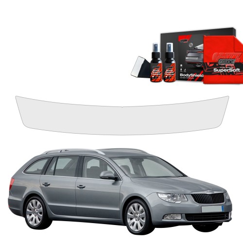 Przejdź do produktu Folia ochronna na próg bagażnika Grizz do Skoda Superb II Kombi (2009-2013)