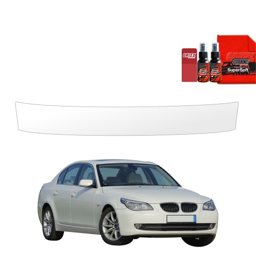 Przejdź do produktu Folia ochronna na próg bagażnika Grizz do BMW 5 E60 Sedan 4D (2007-2010)