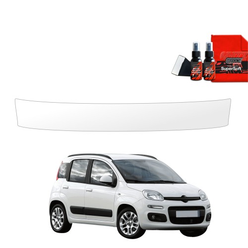Przejdź do produktu Folia ochronna na próg bagażnika Grizz do Fiat Panda III Hatchback 5D (2011-2016)