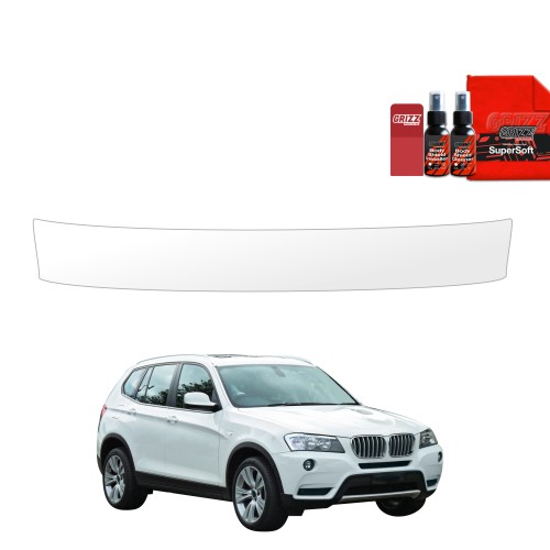 Przejdź do produktu Folia ochronna na próg bagażnika Grizz do BMW X3 F25 (2010-2014)