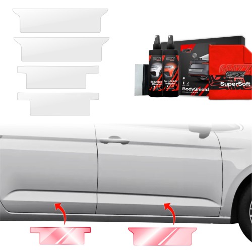 Przejdź do produktu Folia ochronna na progi Grizz do Volkswagen Touran III 2015-2025