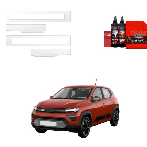 Przejdź do produktu Folia ochronna na progi Grizz do Dacia Spring I FL 2024+