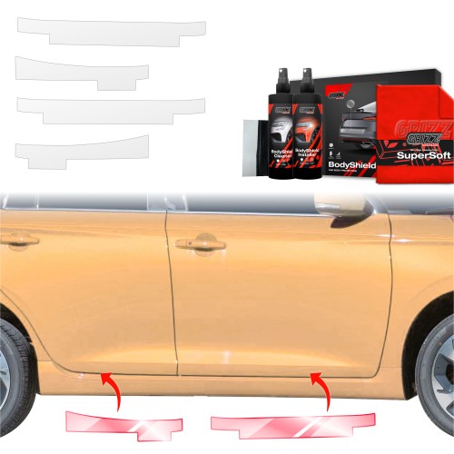 Przejdź do produktu Folia ochronna na progi Grizz do Suzuki Swift IV 2024+