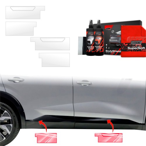 Przejdź do produktu Folia ochronna na progi Grizz do Renault Rafale I 2024+