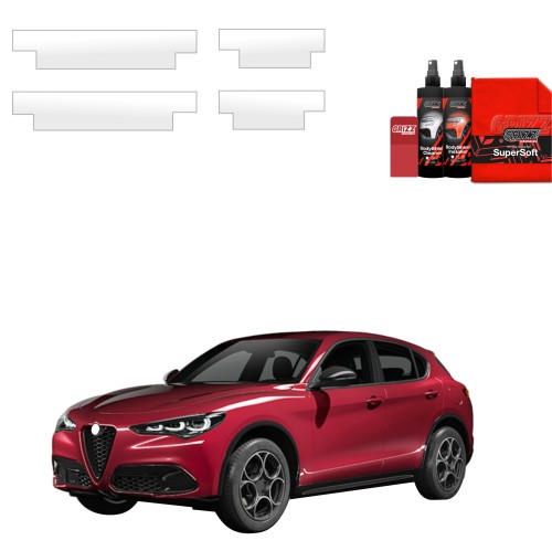 Przejdź do produktu Folia ochronna na progi Grizz do Alfa Romeo Stelvio I (2016-2025)