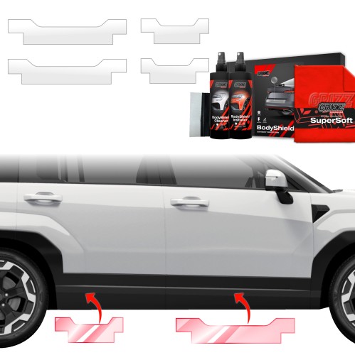 Przejdź do produktu Folia ochronna na progi Grizz do Hyundai Santa Fe V 2024+