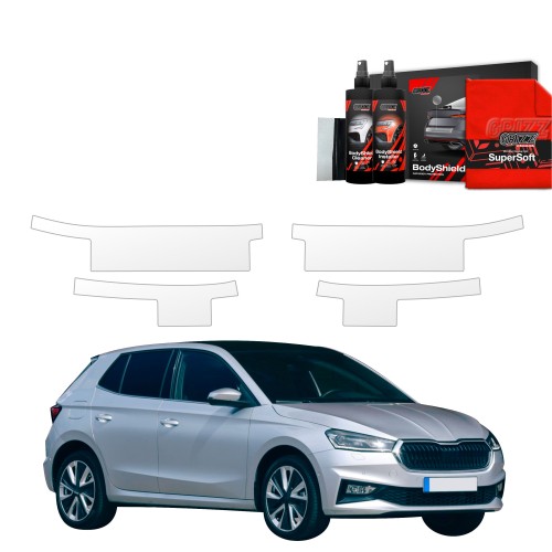 Przejdź do produktu Folia ochronna na progi Grizz do Skoda Fabia IV (2021-2026)