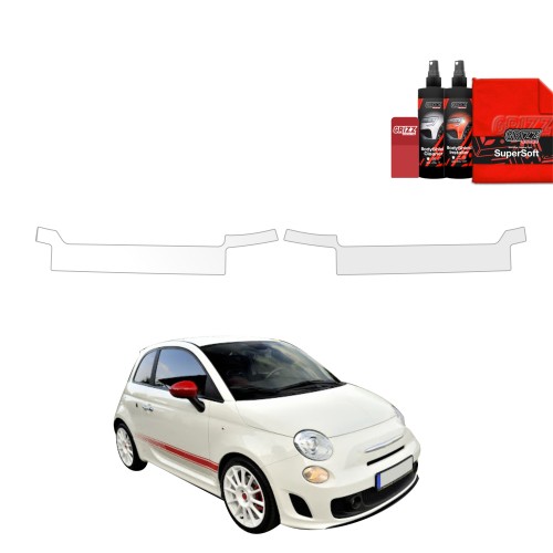Przejdź do produktu Folia ochronna na progi Grizz do Abarth 500 (2016-2023)