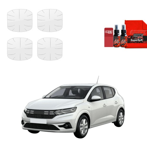 Przejdź do produktu Folia ochronna pod klamki Grizz do Dacia Sandero III (2021-2025)