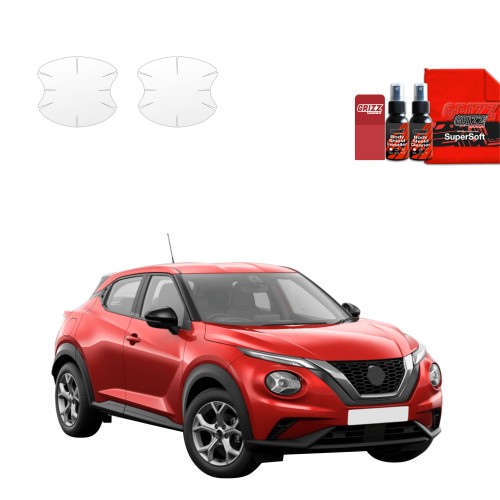 Przejdź do produktu Folia ochronna pod klamki Grizz do Nissan Juke II 2019-2025