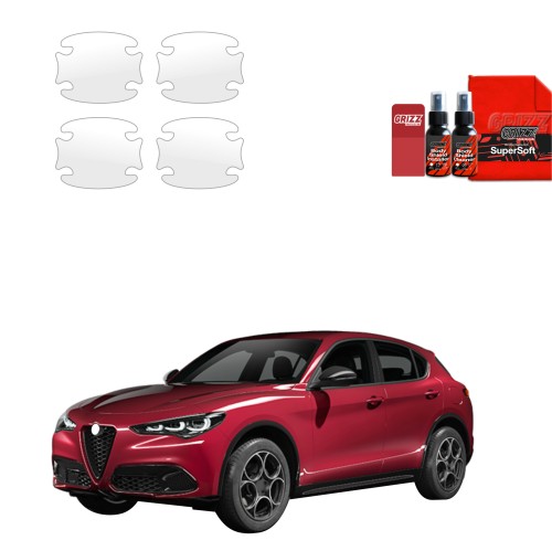 Przejdź do produktu Folia ochronna pod klamki Grizz do Alfa Romeo Stelvio I (2016-2025)