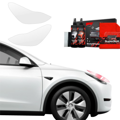Przejdź do produktu 2w1 Folia ochronna na lampy Grizz do Tesla Model Y (2020-2024)