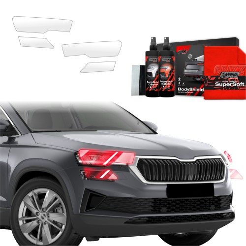 Przejdź do produktu 4w1 Folia ochronna na lampy Grizz do Skoda Karoq I FL (2022-2025)