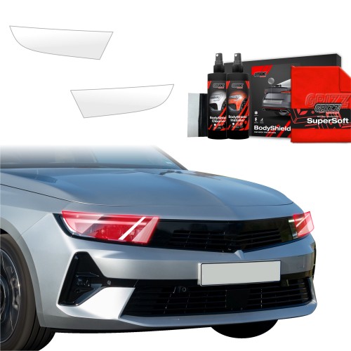 Przejdź do produktu 2w1 Folia ochronna na lampy Grizz do Opel Astra VI L (2021-2025)