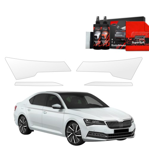 Przejdź do produktu 4w1 Folia ochronna na lampy Grizz do Skoda Superb 3 Liftback (2019-2023)