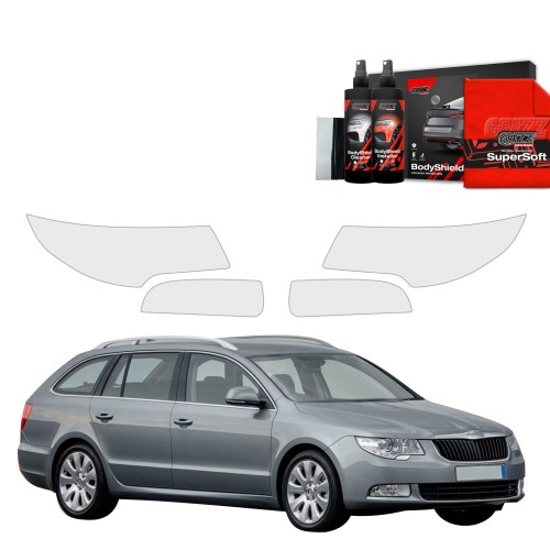 Przejdź do produktu 4w1 Folia ochronna na lampy Grizz do Skoda Superb 2 Kombi (2009-2013)