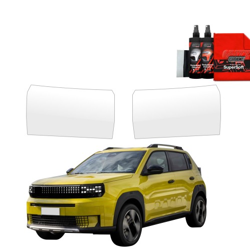 Przejdź do produktu 2w1 Folia ochronna na lampy Grizz do Fiat Grande Panda 2025+