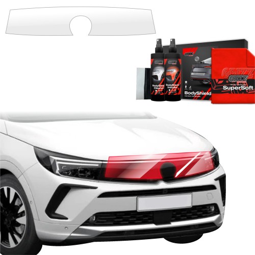 Przejdź do produktu Folia ochronna na maskę / grill do Opel Grandland I FL (2021-2024)