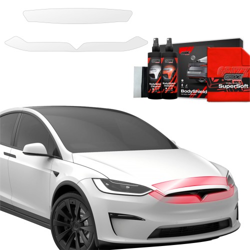 Przejdź do produktu Folia ochronna na maskę / grill do Tesla Model X (2021-2025) 2w1