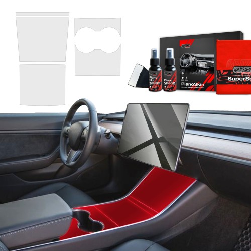 Przejdź do produktu Grizz folia ochronna do wnętrza Tesla Model Y (2020-2024) Antyodciskowa PianoSkin