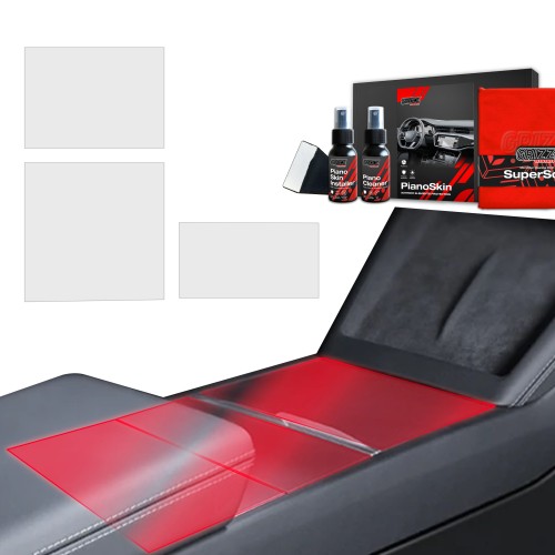 Przejdź do produktu Grizz folia ochronna do wnętrza Tesla Model 3 Highland (2024-2025) Antyodciskowa PianoSkin