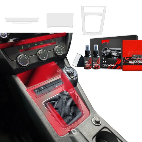 Przejdź do produktu Grizz folia ochronna do wnętrza Skoda Octavia III FL (2017-2020) Antyodciskowa PianoSkin