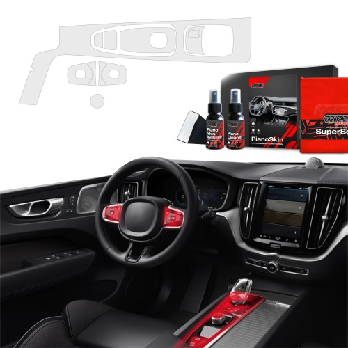 Przejdź do produktu Grizz folia ochronna do wnętrza Volvo XC60 II (2021-2025) Antyodciskowa PianoSkin