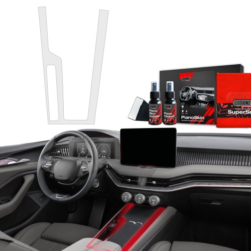 Przejdź do produktu Grizz folia ochronna do wnętrza Skoda Superb IV 2024+ Antyodciskowa PianoSkin