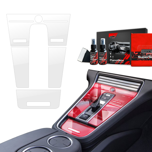 Przejdź do produktu Grizz folia ochronna do wnętrza Porsche Panamera II (2016-2023) Bezbarwna PianoSkin